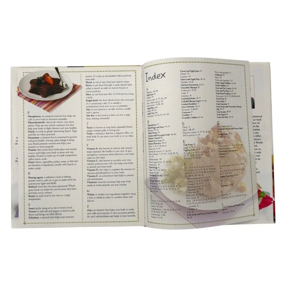 Kids Fun & Healthy Cookbook Nicola Graimes DK Over 100 Recipes Hardcover 2007